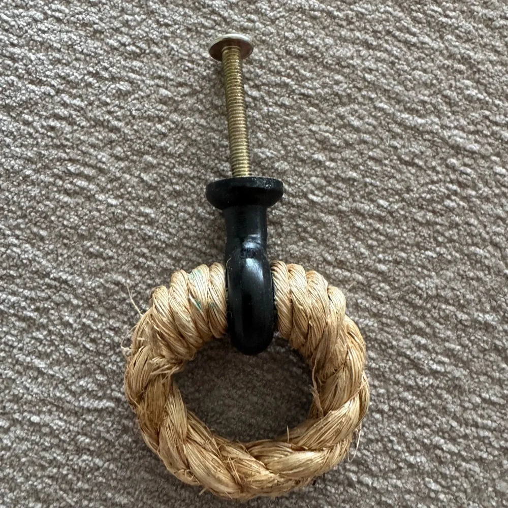 Rustic Rope Drawer Pull